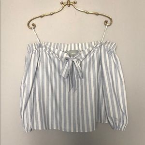 NWT Maeve off the shoulder blouse